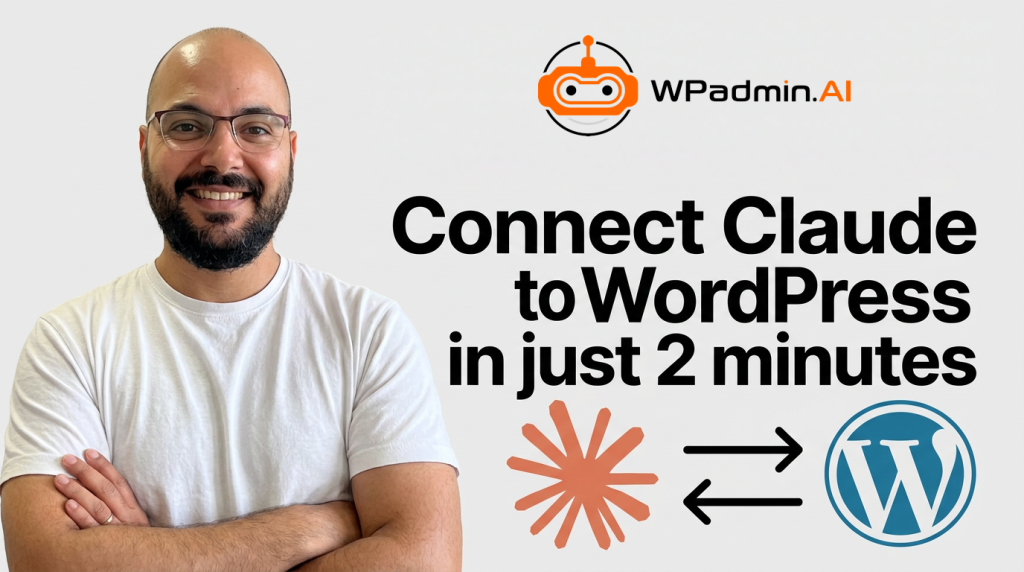 WPadmin.AI Premium connecting Claude to WordPress without MCP or Abilities API